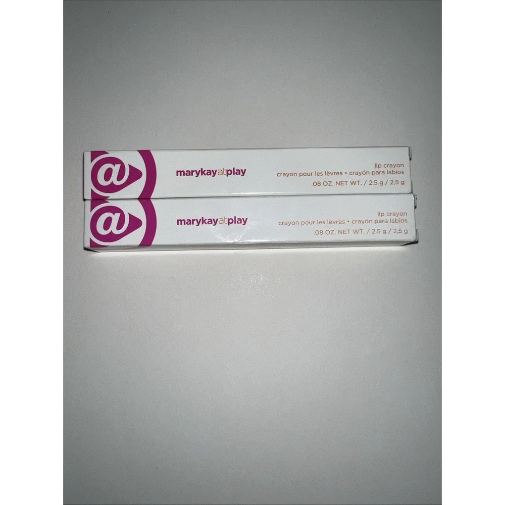 Lot Of 2 Mary Kay At Play PERFECT PINK Lip Crayon New in Box